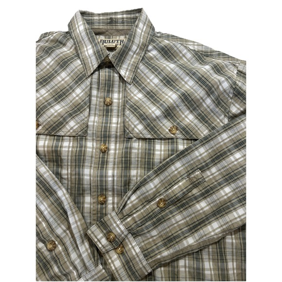 Duluth Trading Co Men's NFZ Plaid Long Sleeve Outdoor Activewear Shirt, Large - Picture 5 of 11